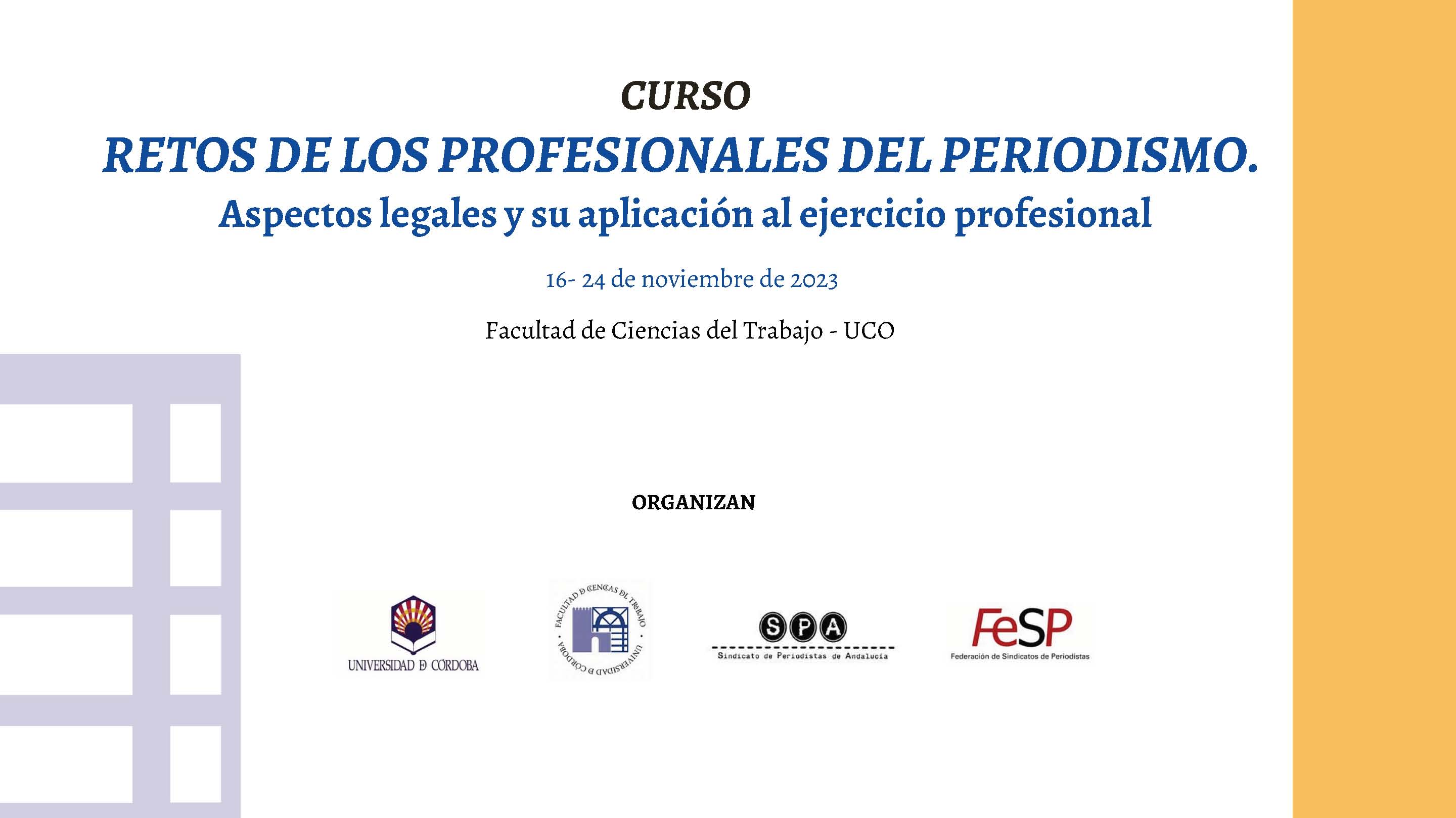 Carrusel Curso Periodismo