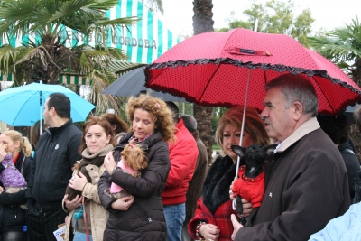 Pese a la lluvia muchas personas se acercaron a cumplir con la tradicin 